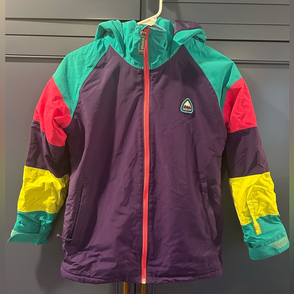 Girls Burton Snowboard Jacket with Logo. Size M (10)